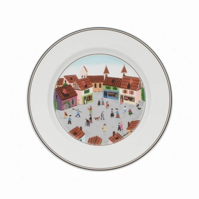 Design Naif Dinner Plate: Old Village Square Dinnerware clearance deals