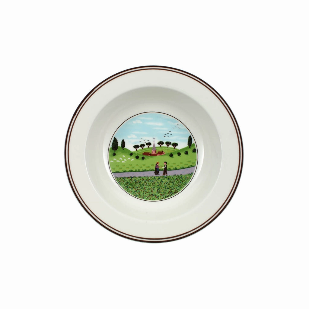 Design Naif Rim Cereal Bowl: Friend Meeting Dinnerware clearance deals