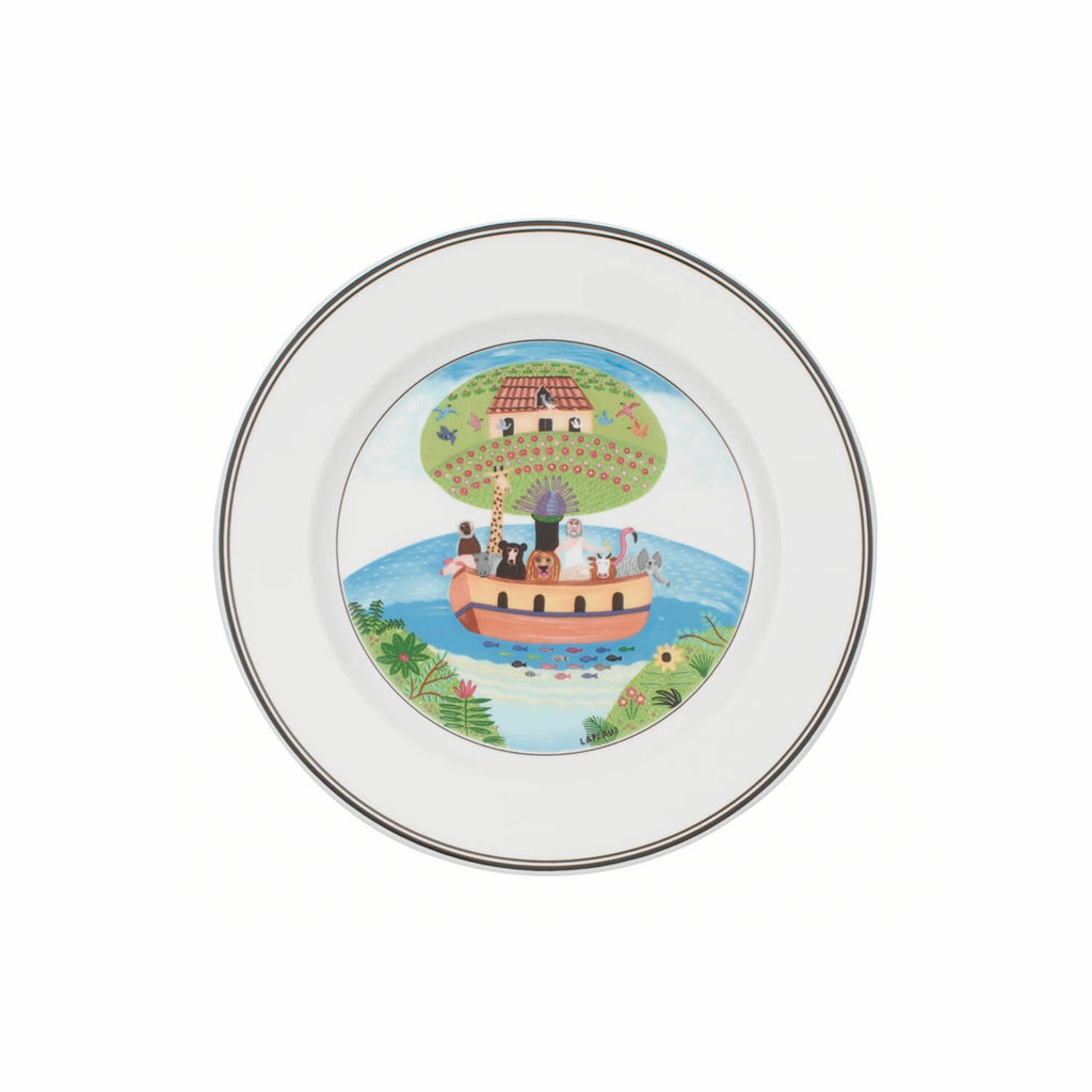 Design Naif Salad Plate: Noah's Ark Dinnerware clearance deals