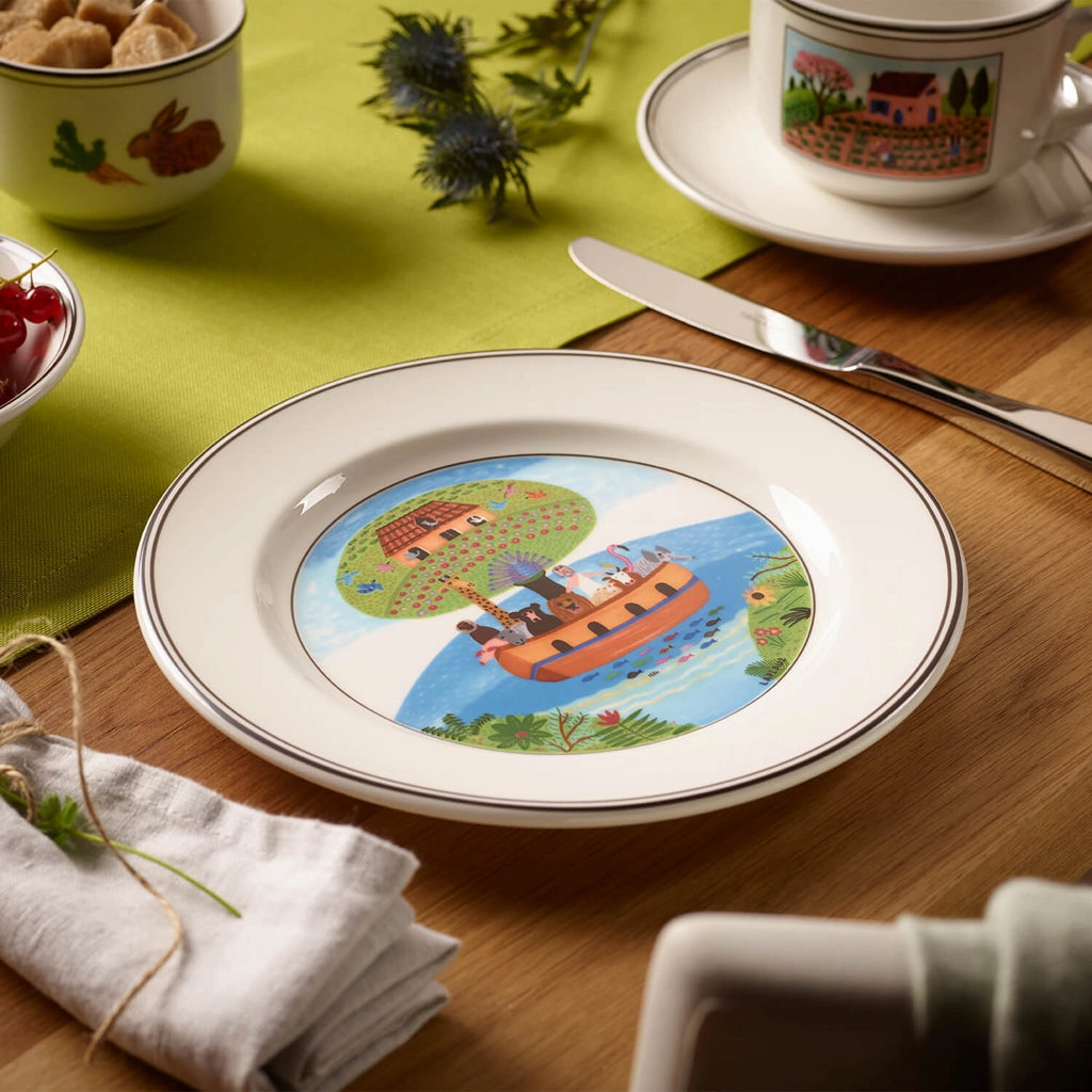 Design Naif Salad Plate: Noah's Ark