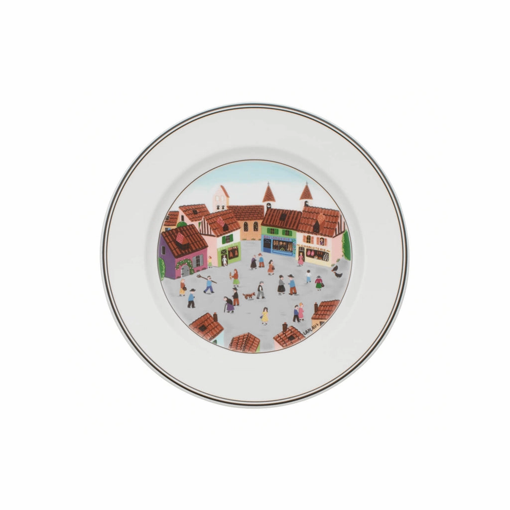 Design Naif Salad Plate: Old Village Square Dinnerware clearance deals