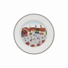 Design Naif Salad Plate: Old Village Square Dinnerware clearance deals