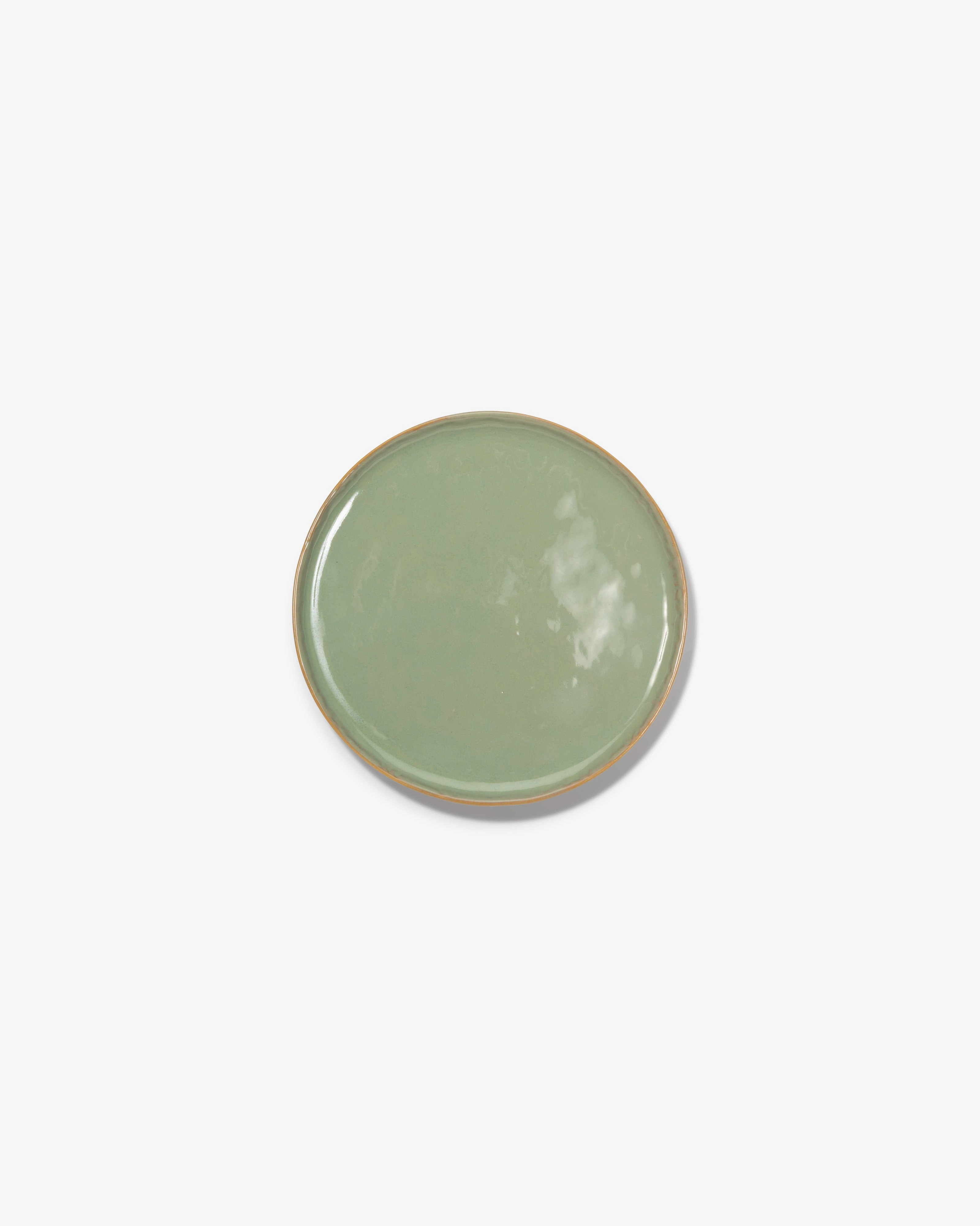 Dessert plate green Pure
