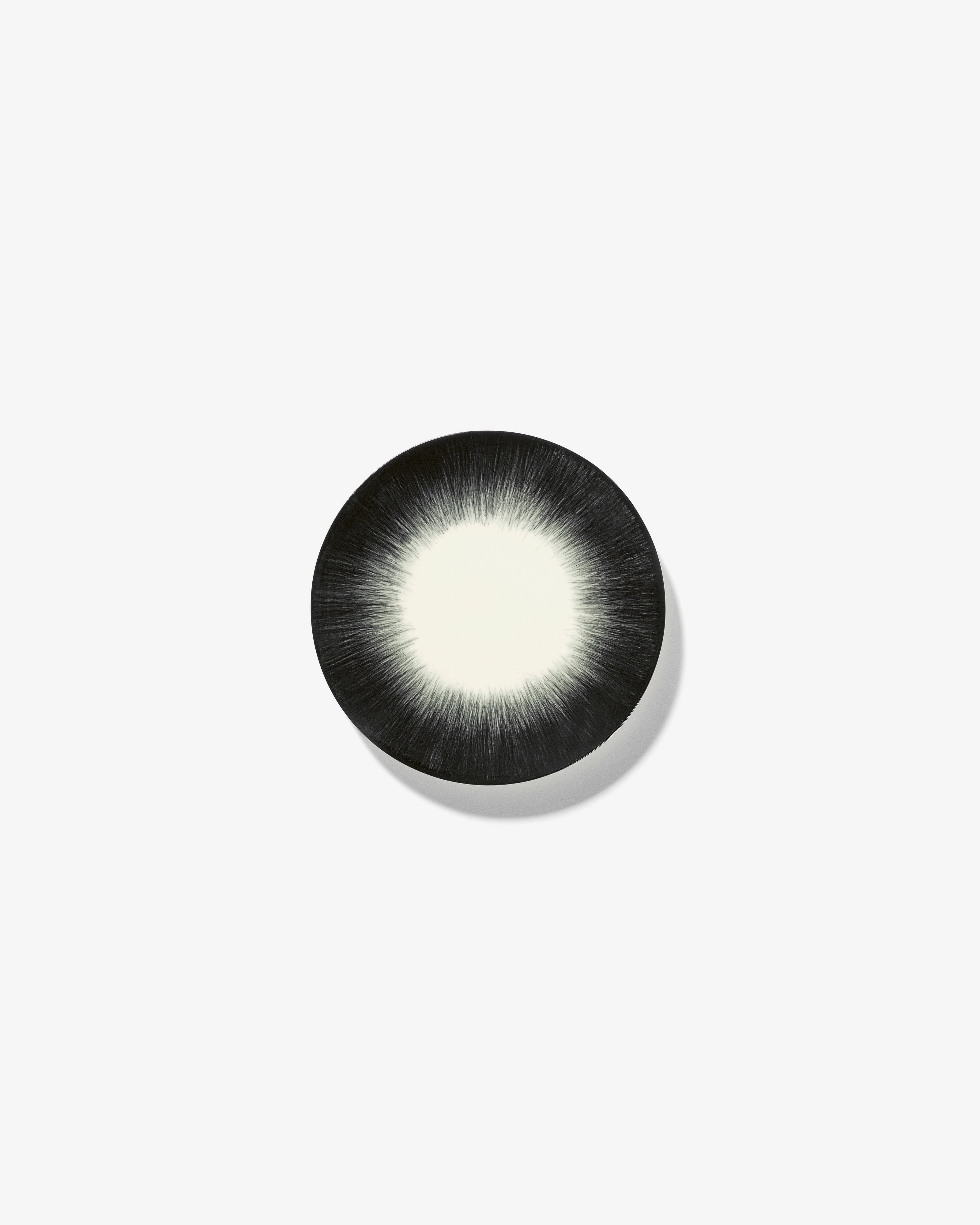 Dessert plate white/black variation 4 D Buy Dinnerware online shop