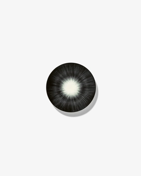 Dessert plate white/black variation 5 D Buy Dinnerware online shop