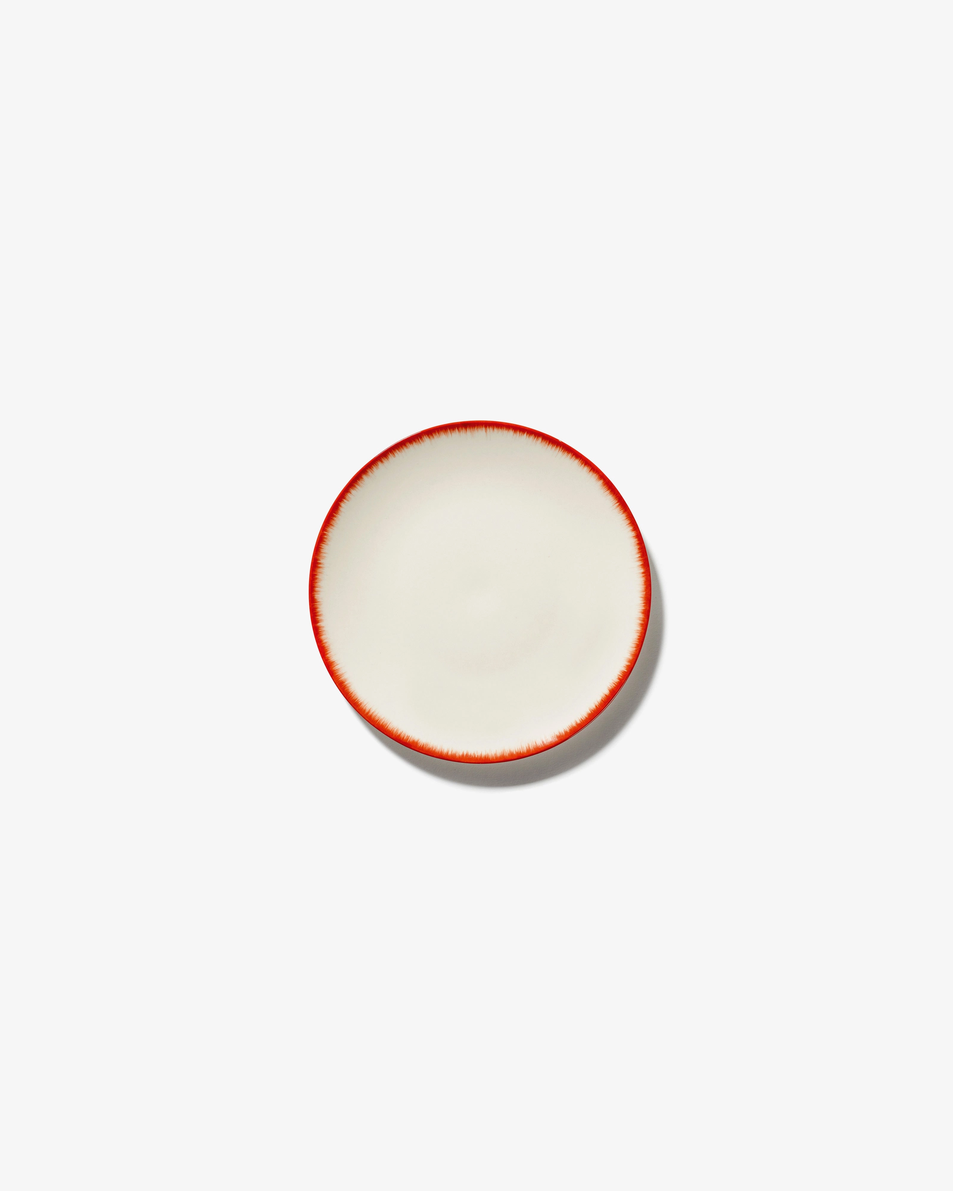 Dessert plate white/red variation 2 D Buy Dinnerware online shop