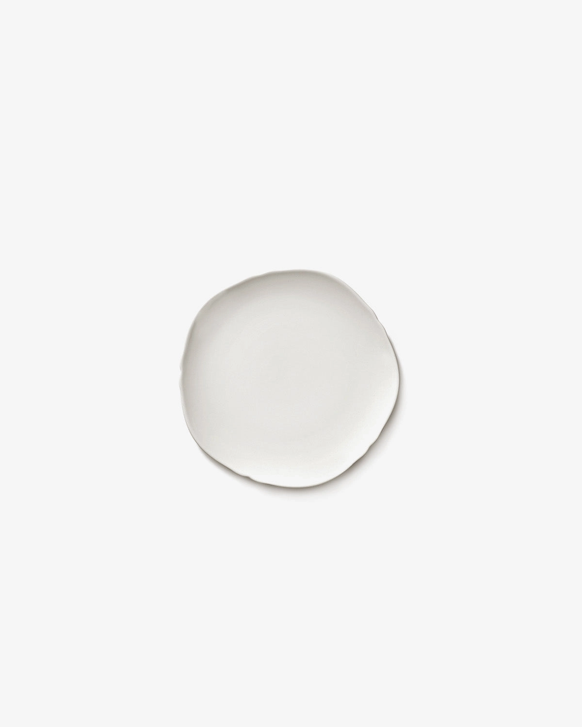 Dessert plate white Silhouette