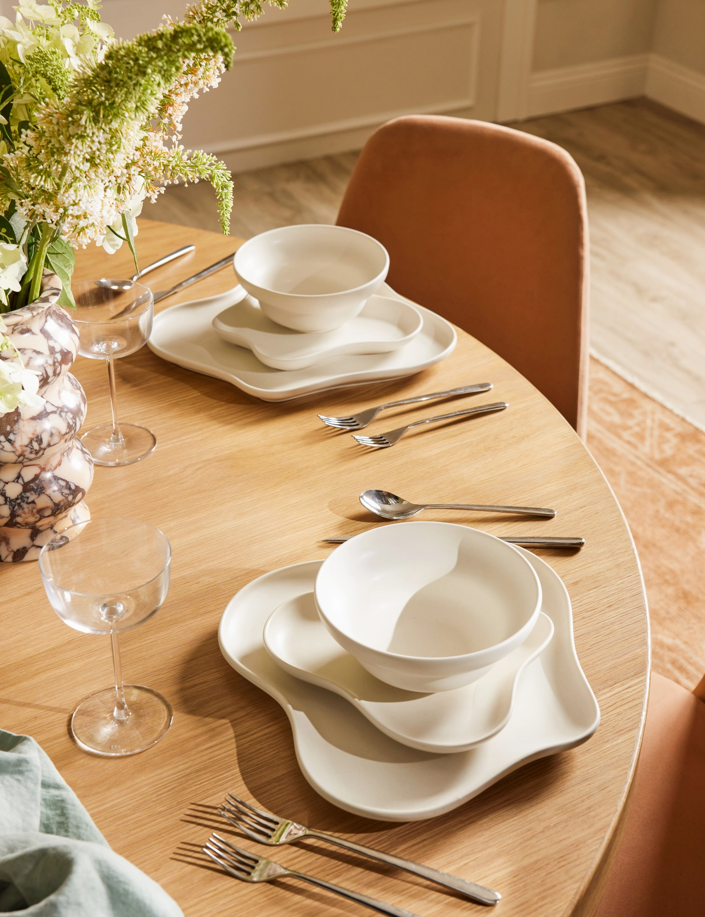 Dew Drop Dinnerware Collection by Lolly Lolly Ceramics