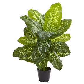 Dieffenbachia Artificial Plant (Real Touch) 34" Faux Florals home florals discount