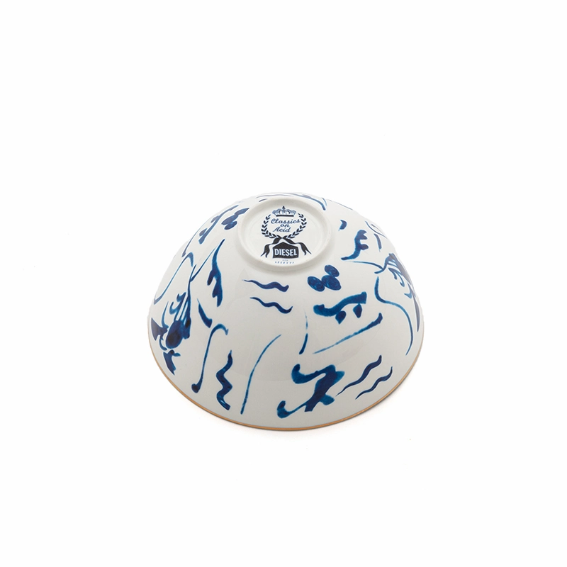Diesel Living Classic on Acid Salad Bowl, D18cm, Koi Bowls dinnerware special