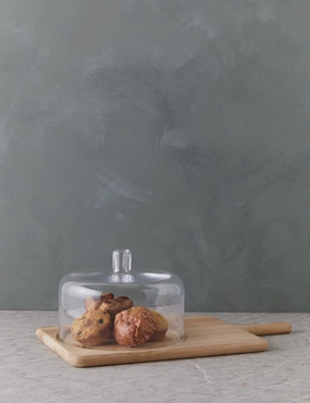 Dine Cheese Dome   Oak Board by LSA International Serveware kitchen discount