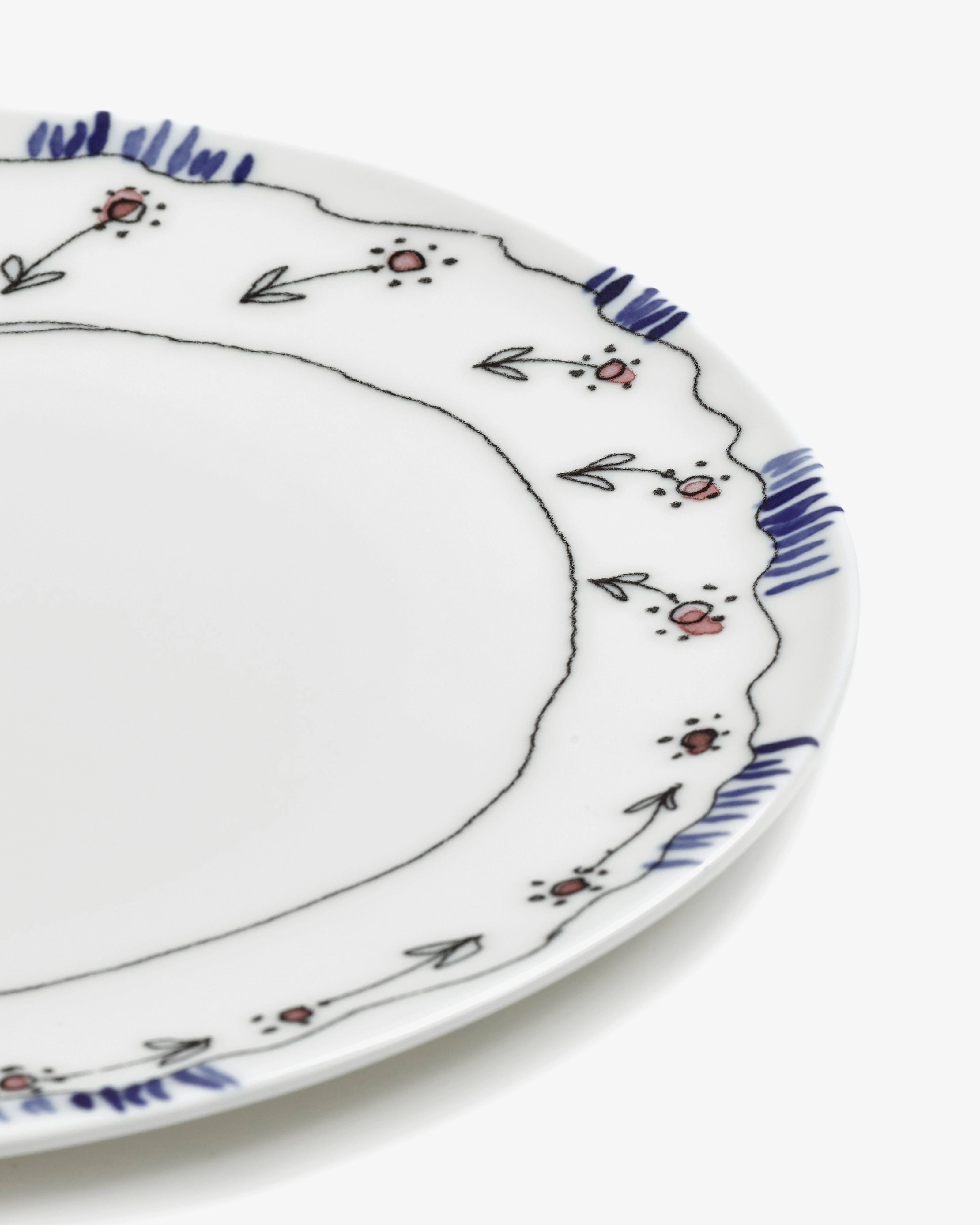 Dinner plate Anemone milk Midnight Flowers