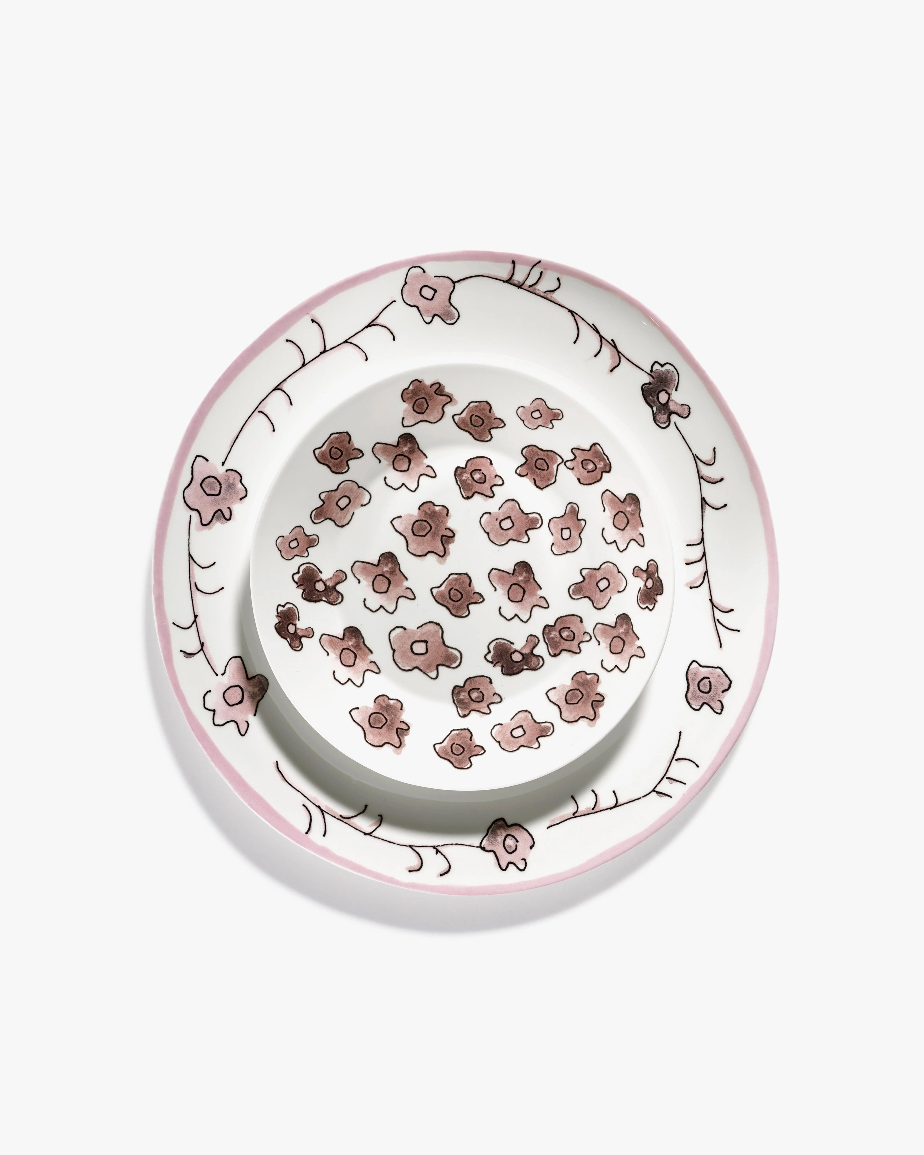 Dinner plate Dark viola Midnight Flowers