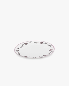 Dinner plate Dark viola Midnight Flowers Buy Dinnerware online shop