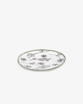 Dinner plate Fiore rosa Midnight Flowers Buy Dinnerware online shop
