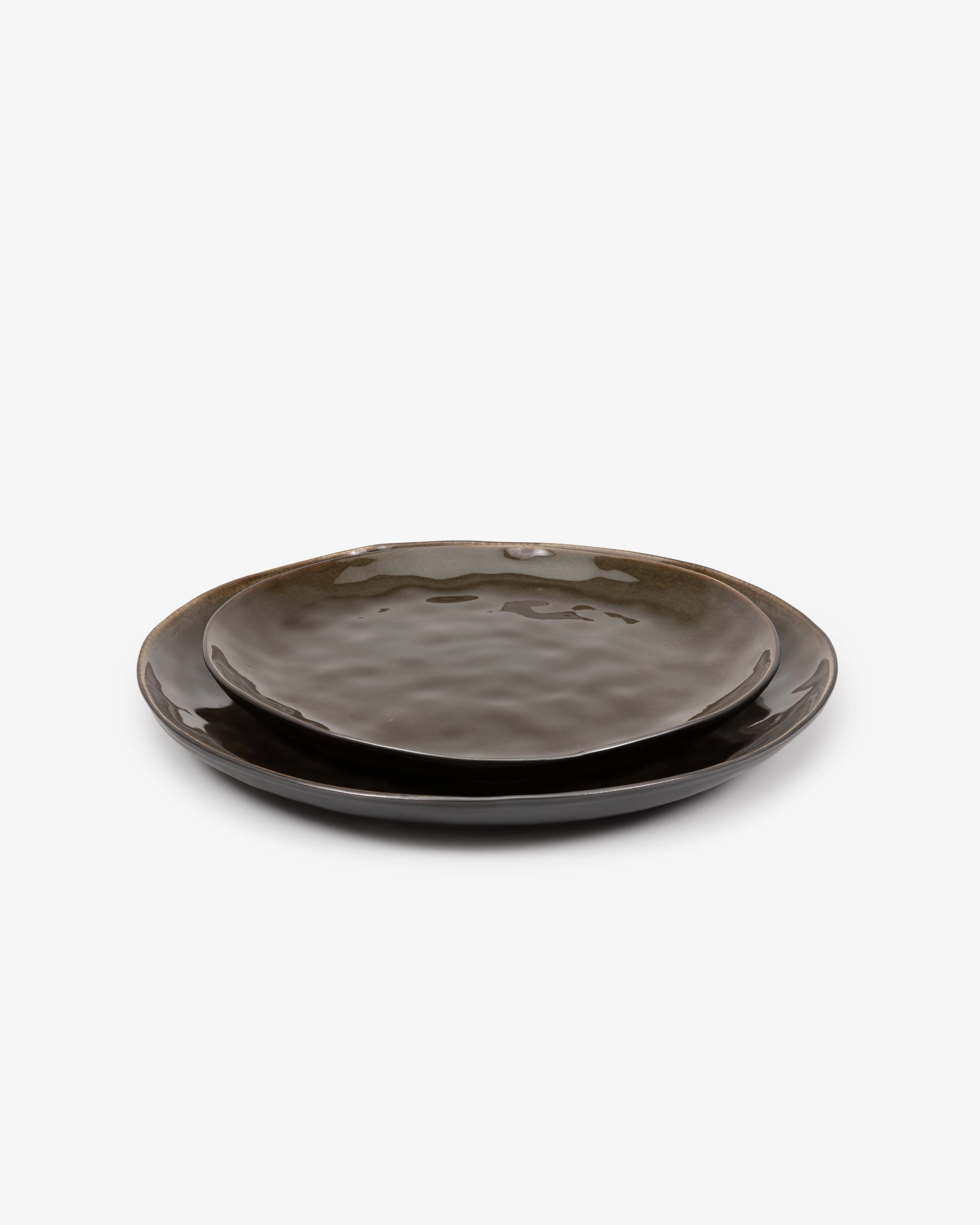 Dinner plate gray Pure