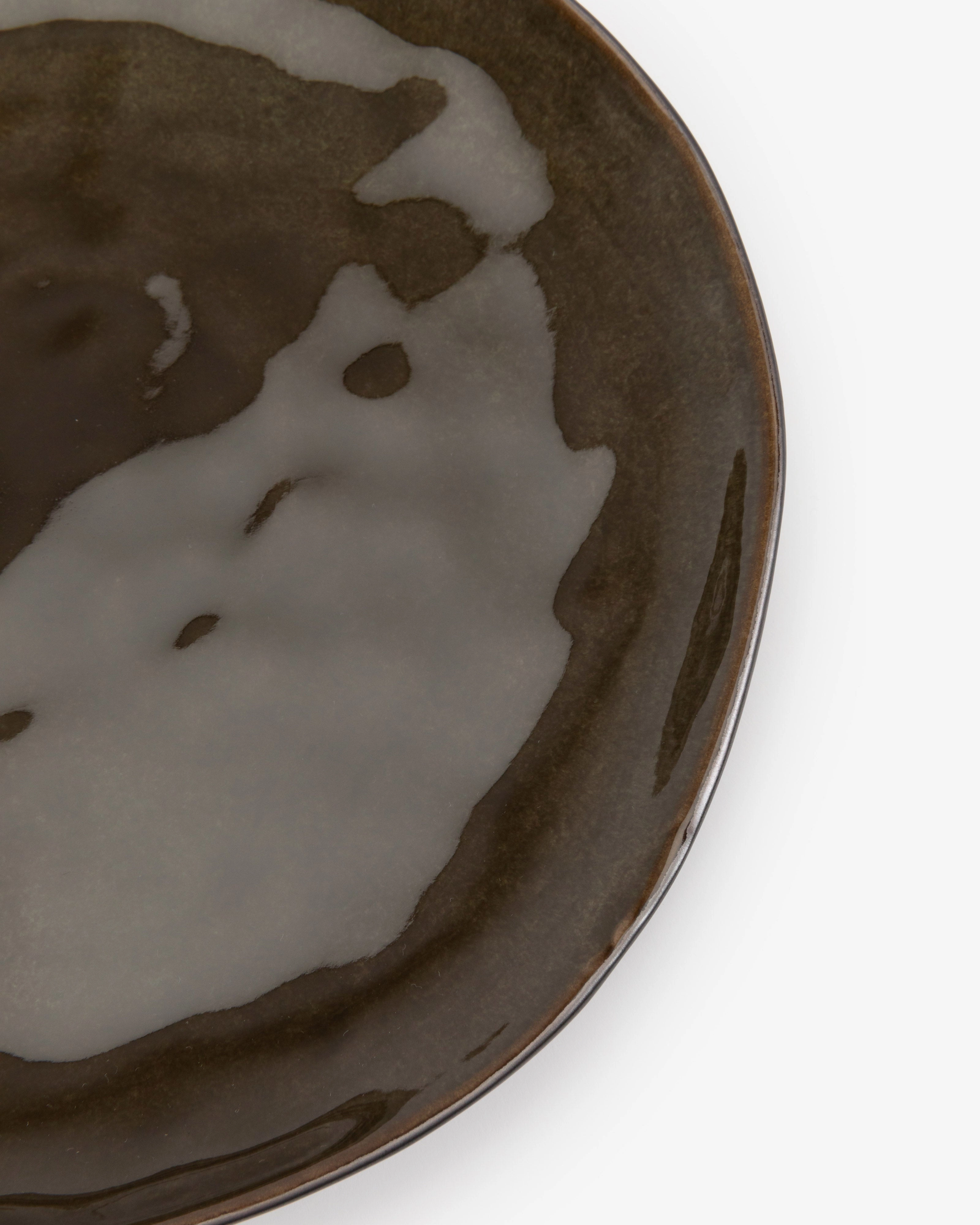 Dinner plate gray Pure