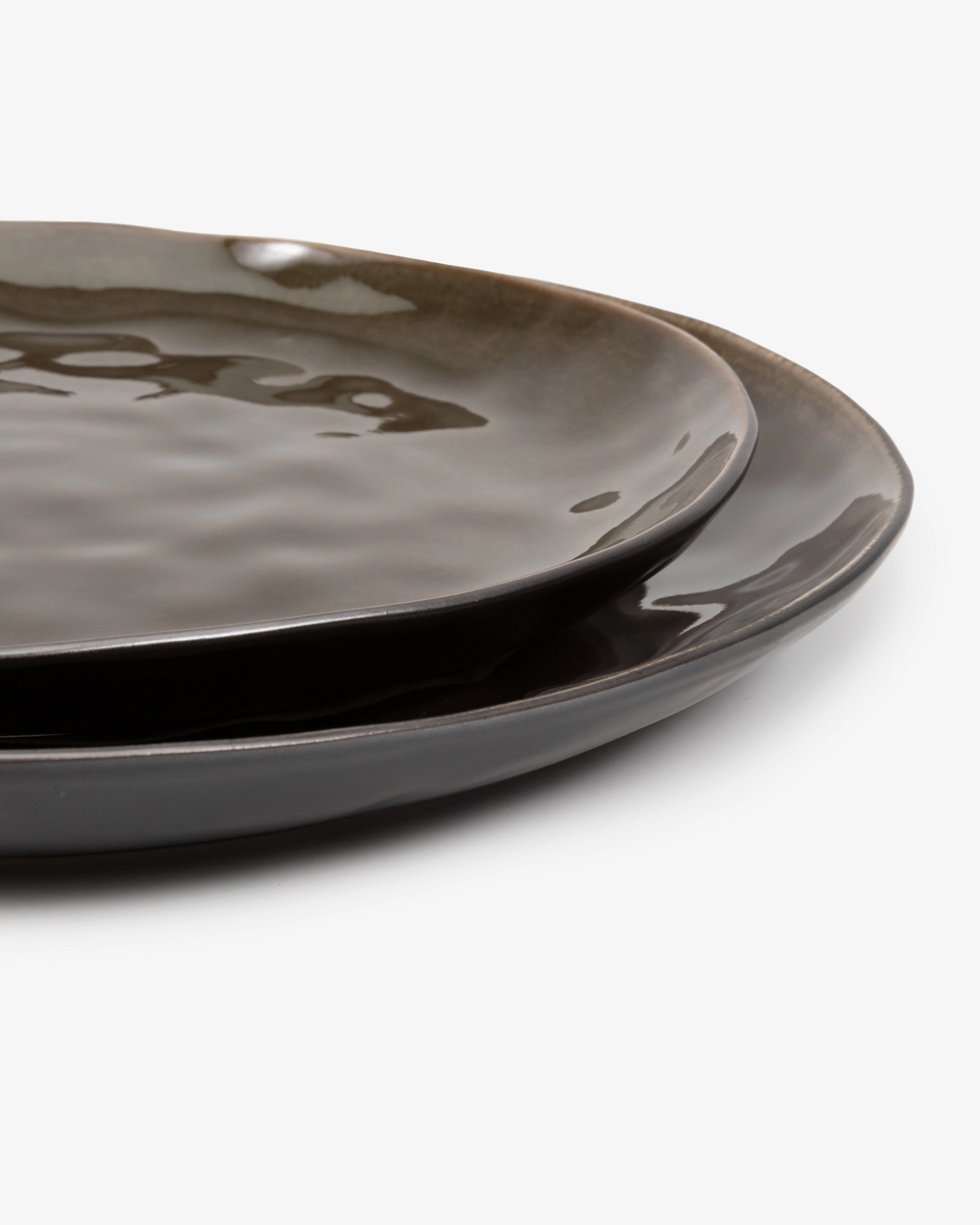 Dinner plate gray Pure