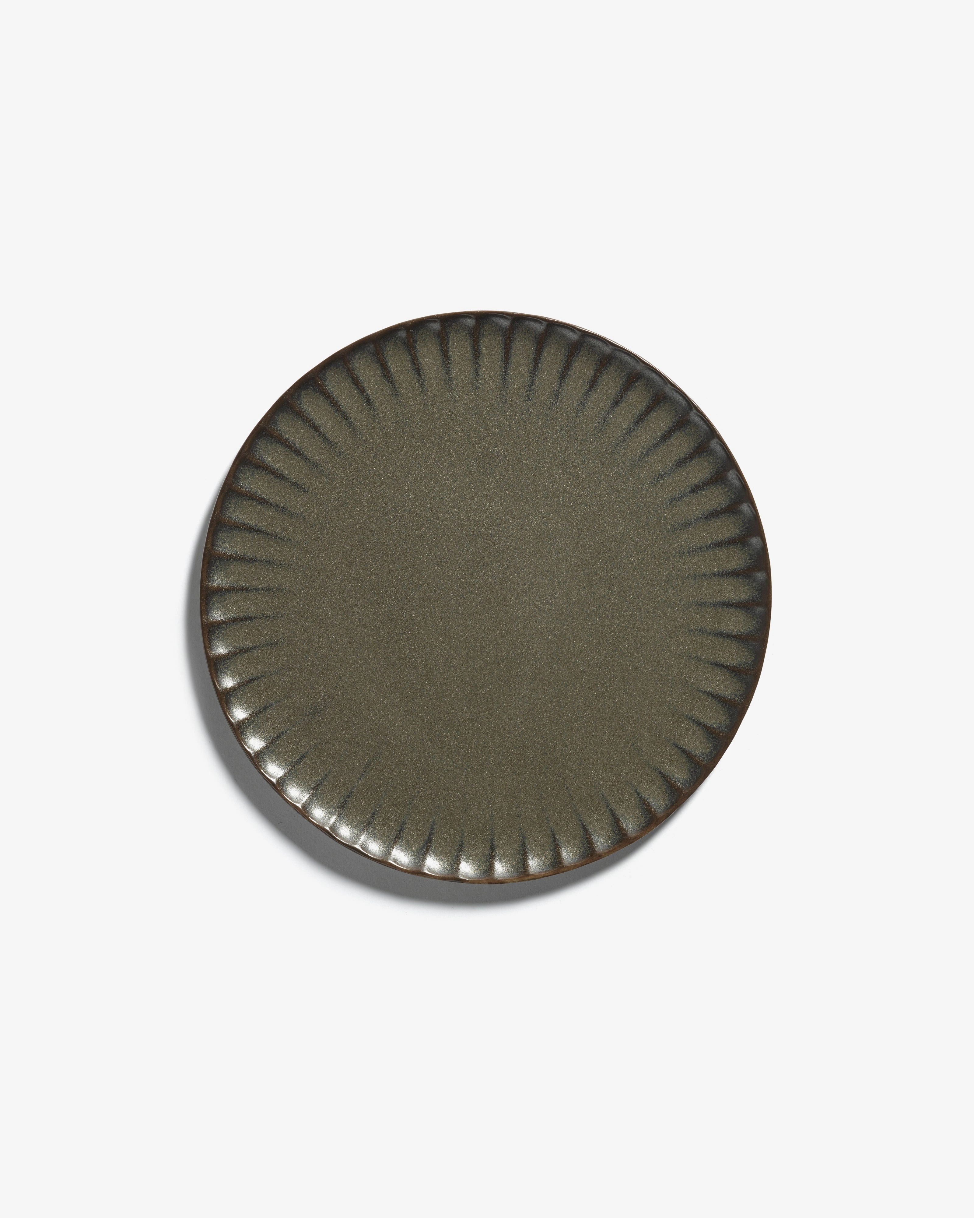 Dinner plate green Inku