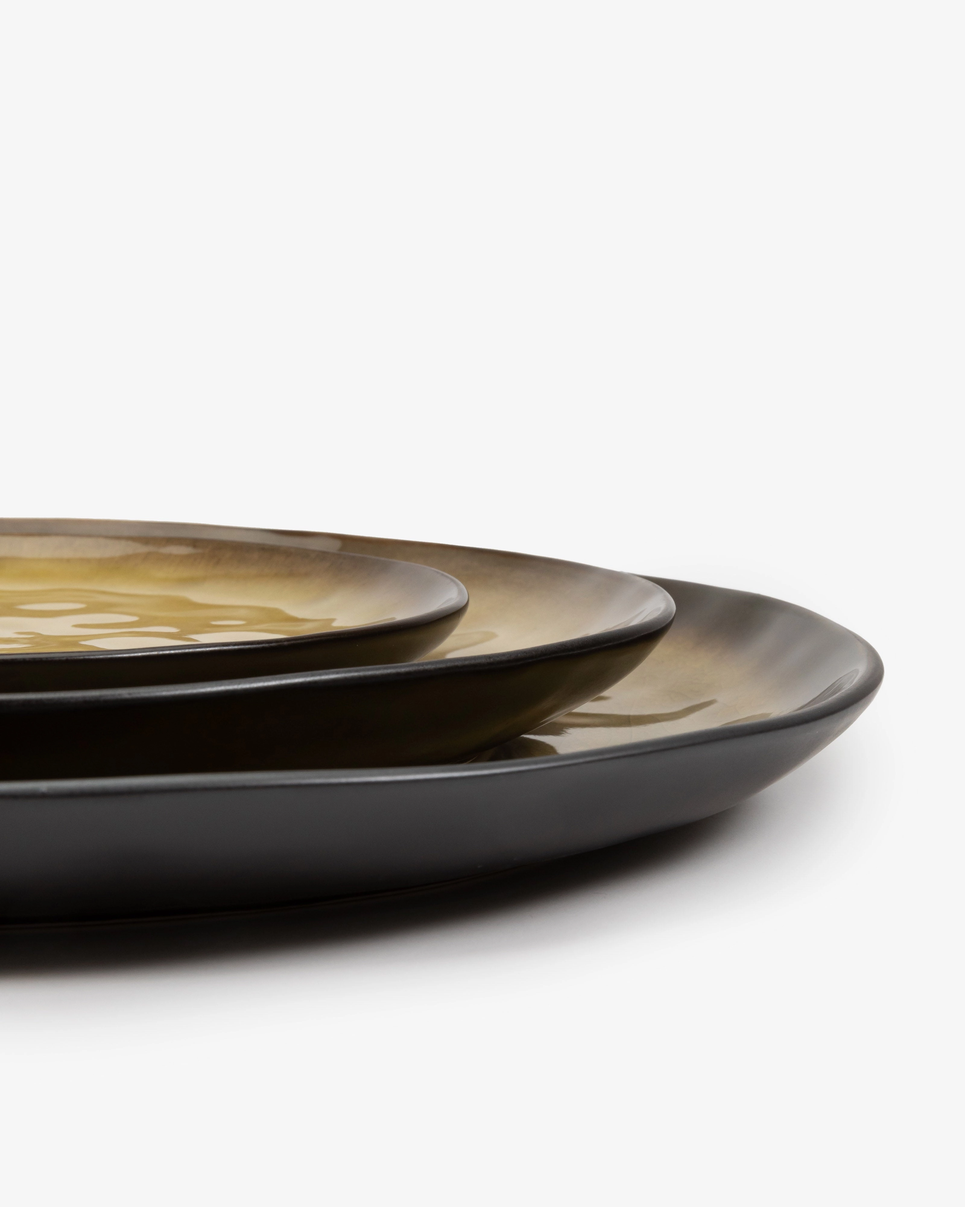 Dinner plate green Pure
