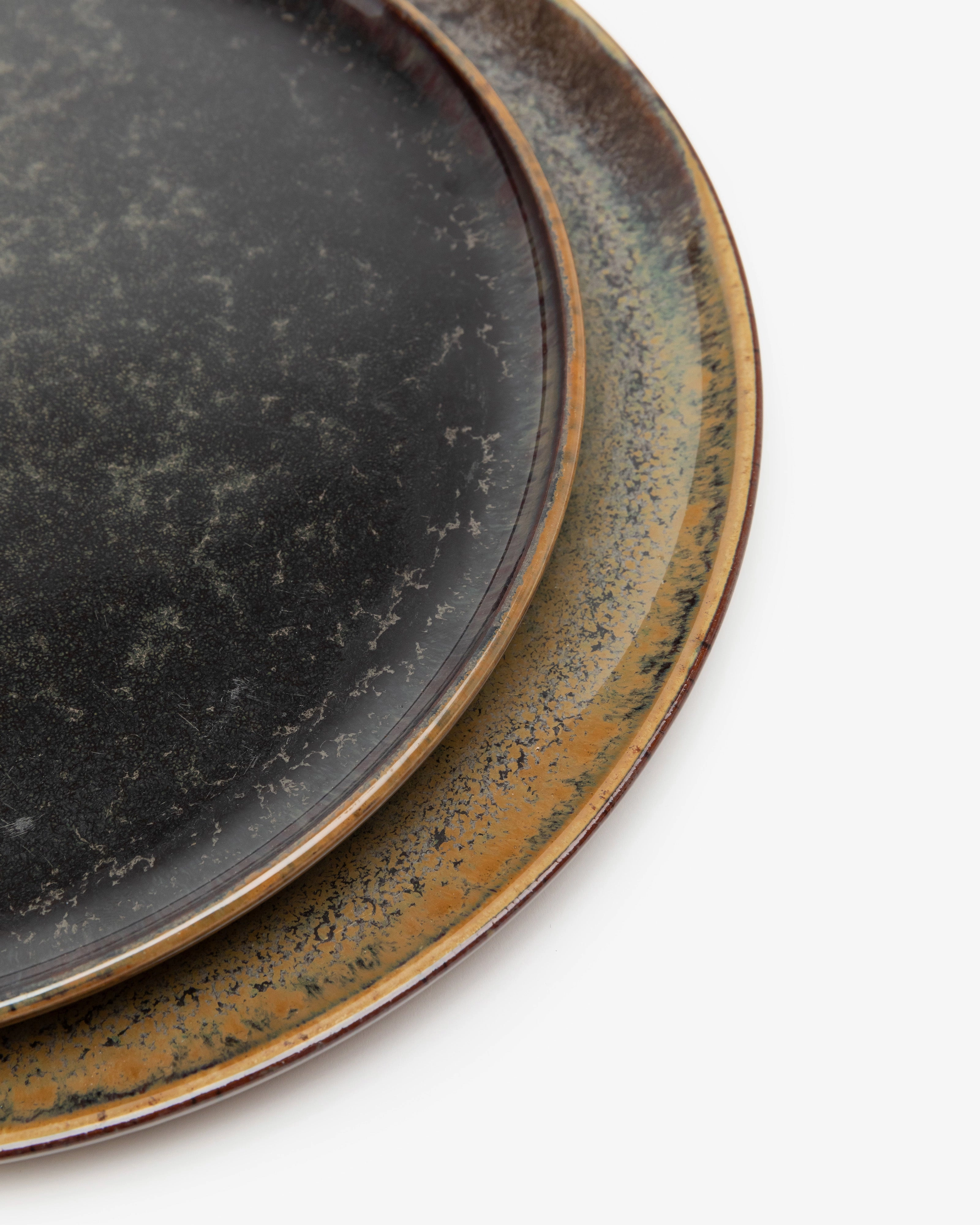 Dinner plate indi gray Surface