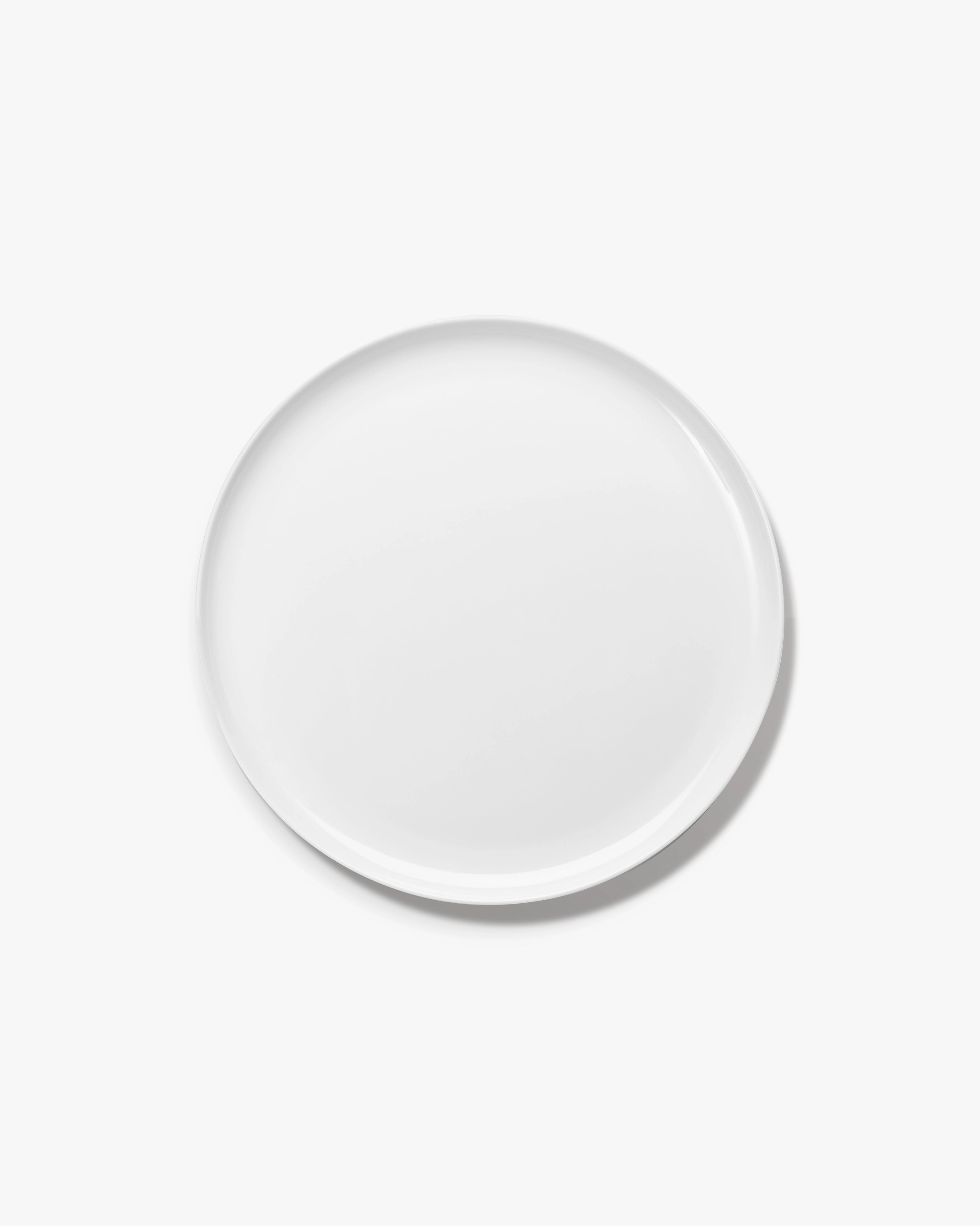 Dinner plate low white Base