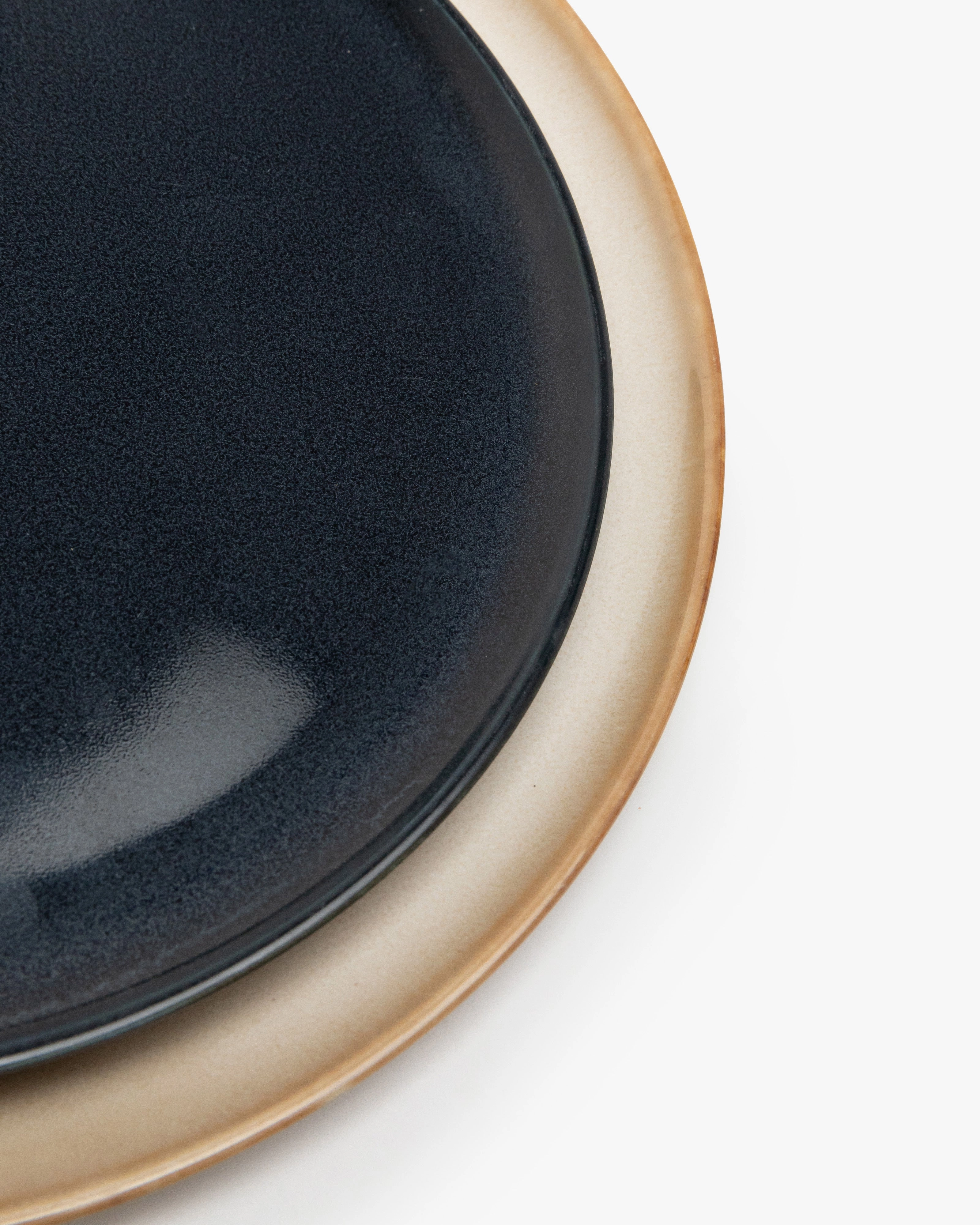 Dinner plate misty gray Terres de rves