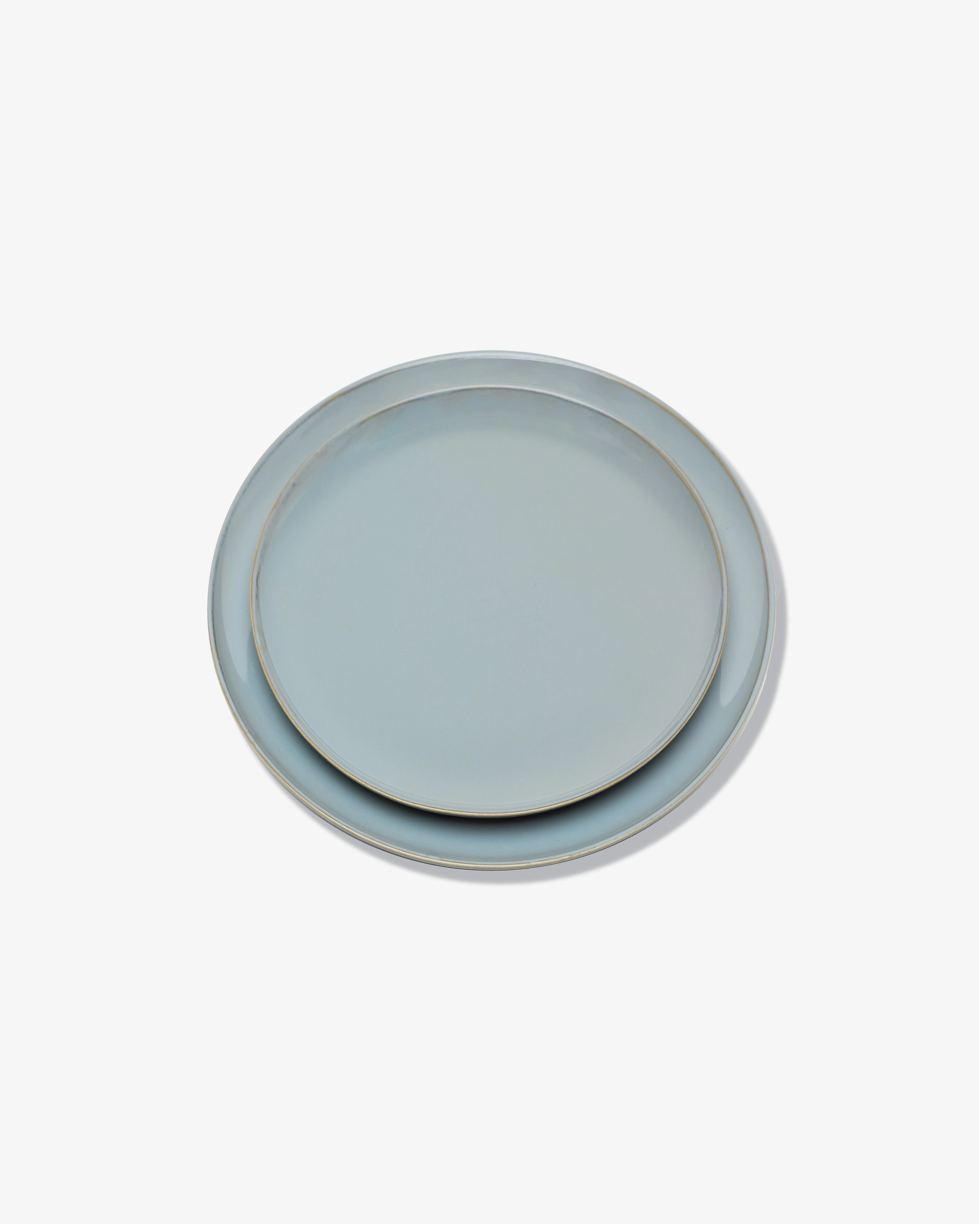 Dinner plate smoky blue Terres de rves