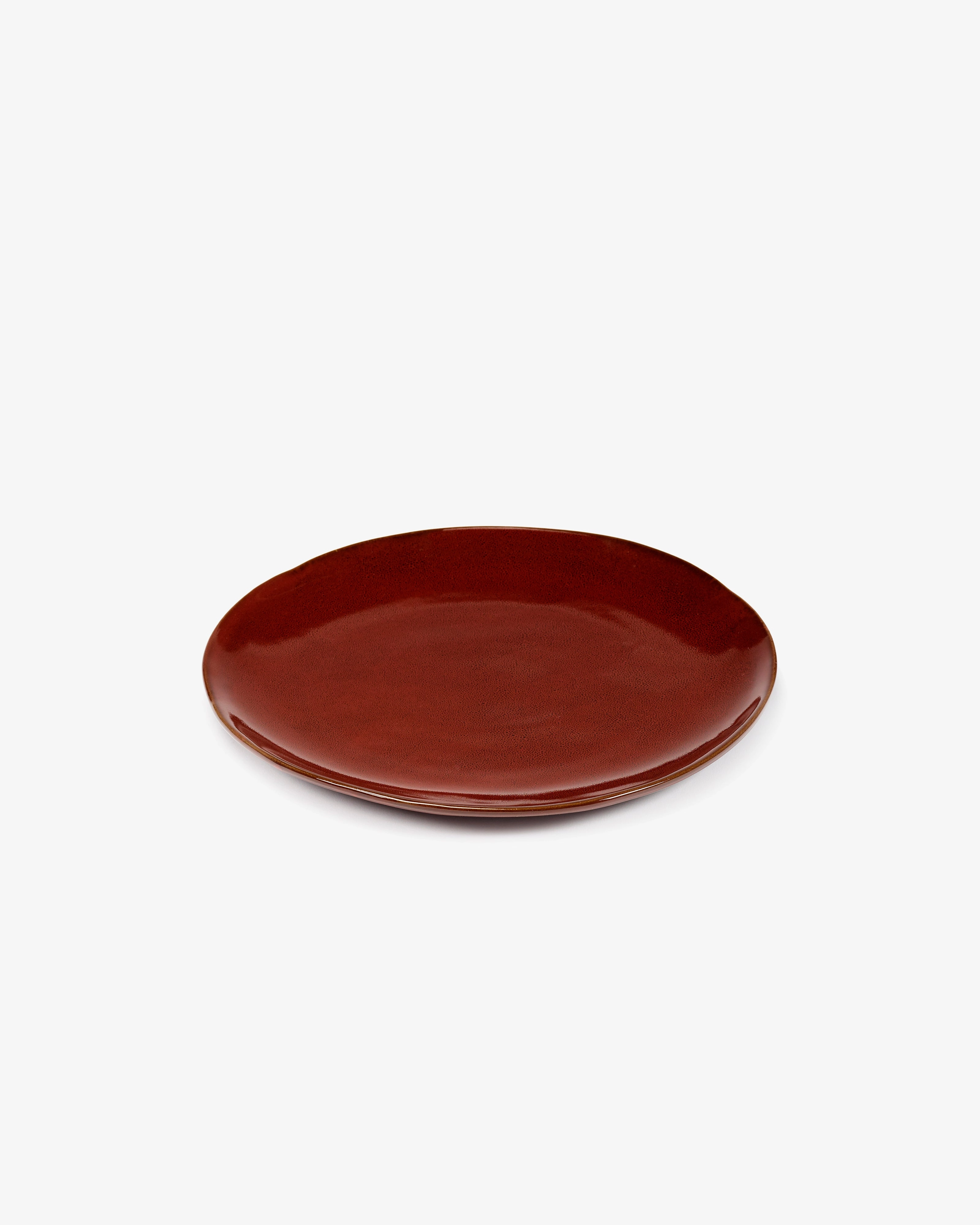 Dinner plate venetian red La Mre