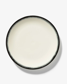 Dinner plate white/black variation 3 D Buy Dinnerware online shop