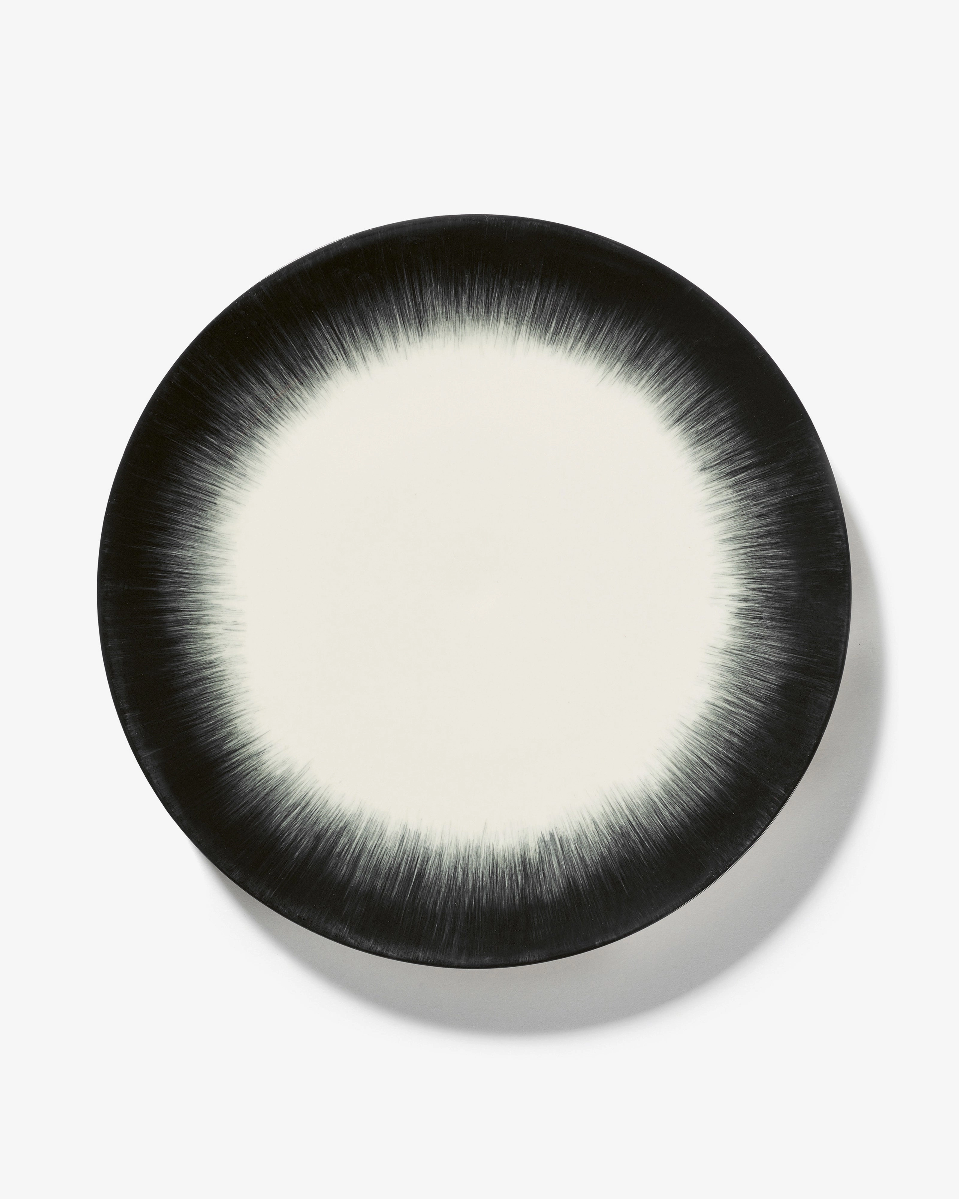 Dinner plate white/black variation 5 D Buy Dinnerware online shop