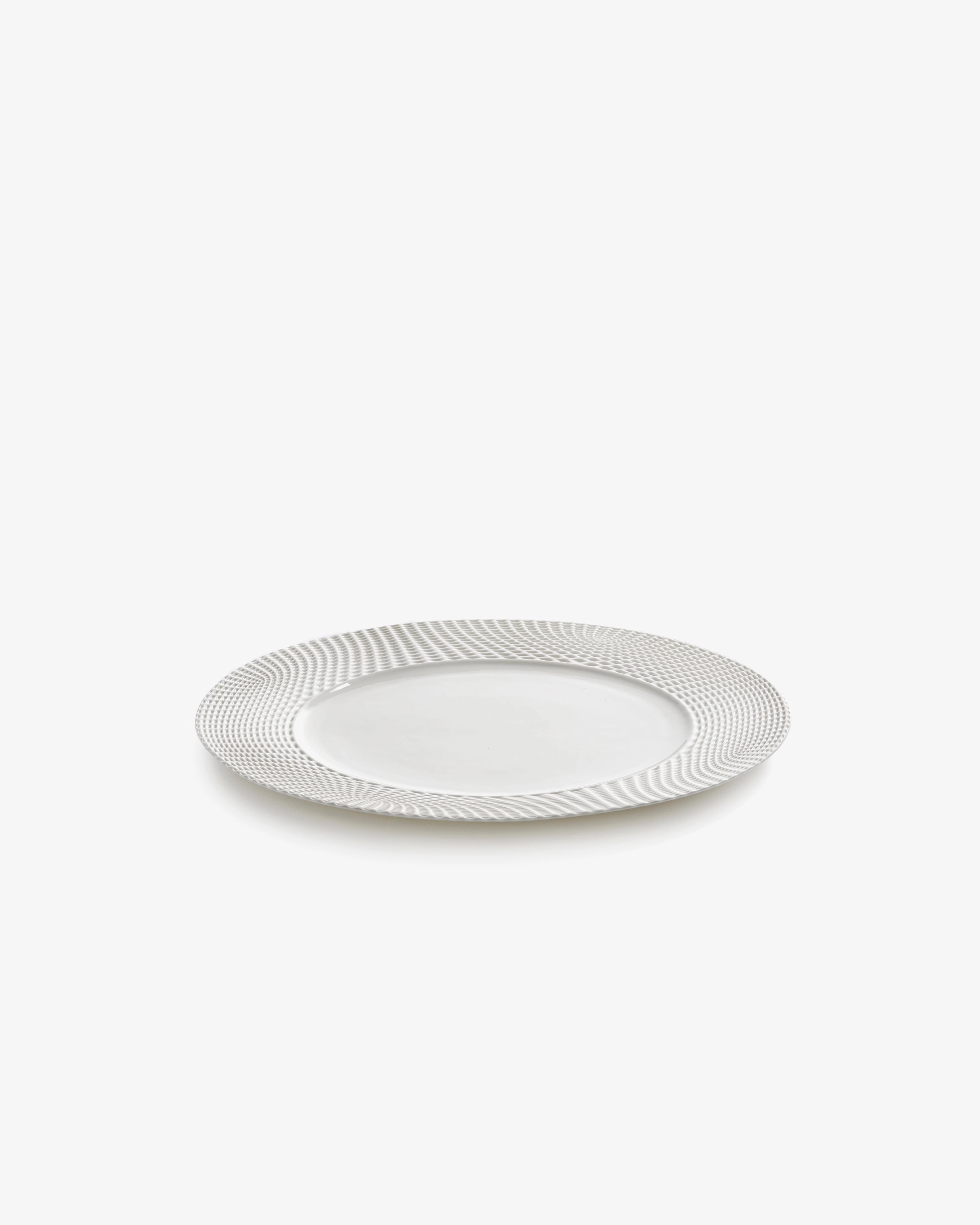 Dinner plate white Nido