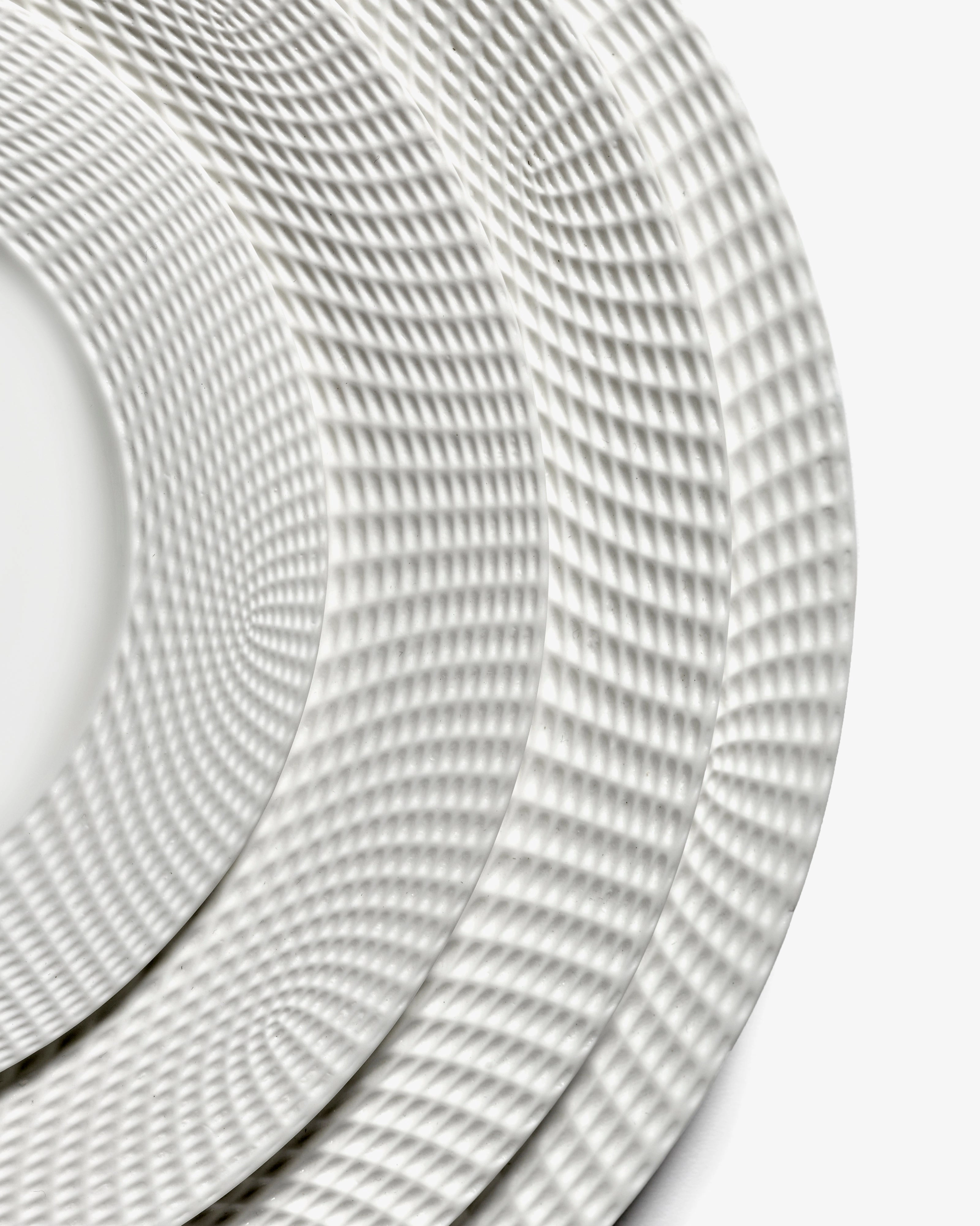 Dinner plate white Nido