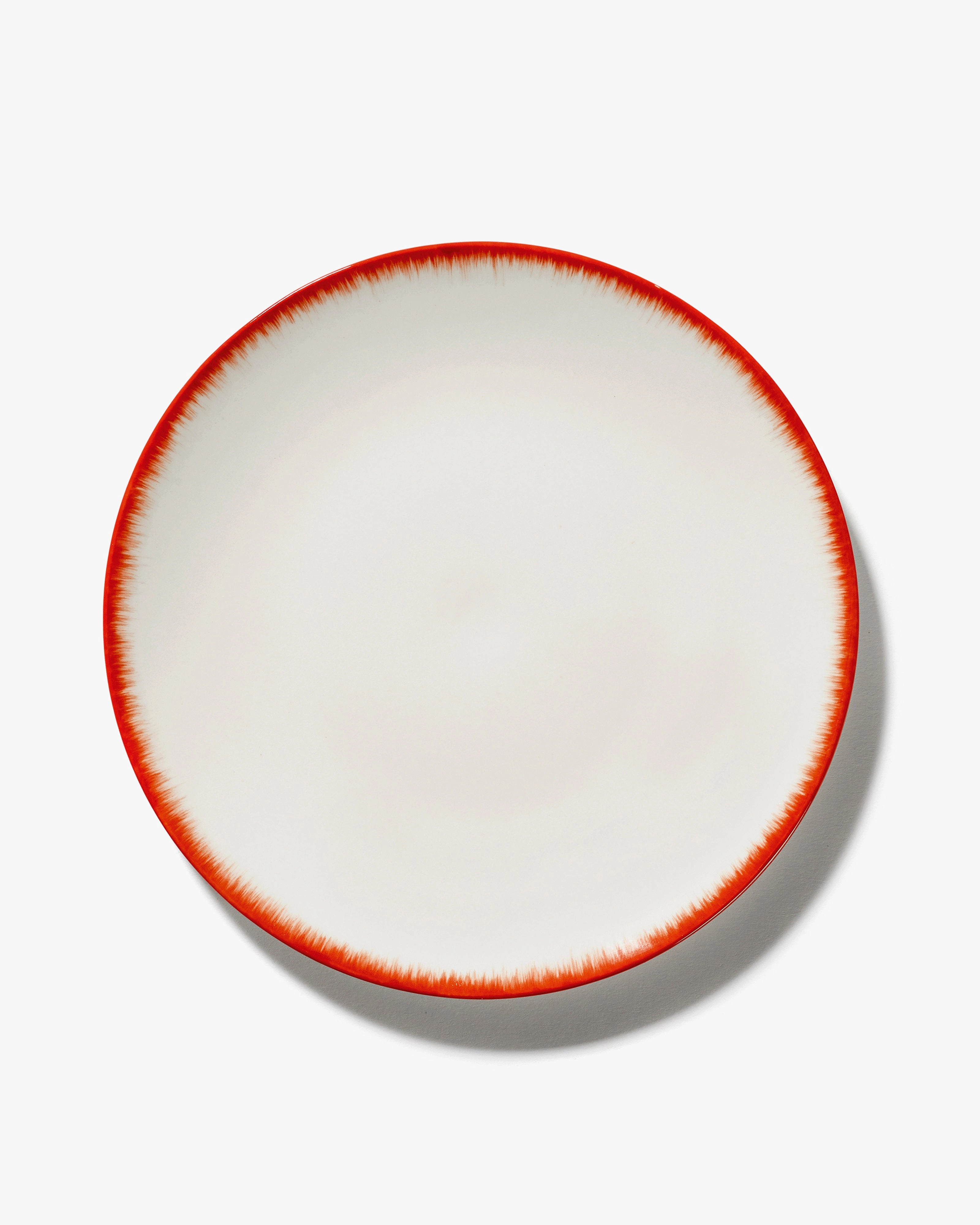 Dinner plate white/red variation 2 D Buy Dinnerware online shop