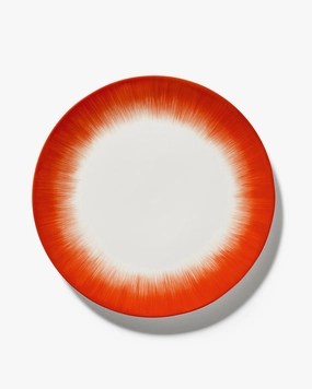 Dinner plate white/red variation 5 D Buy Dinnerware online shop