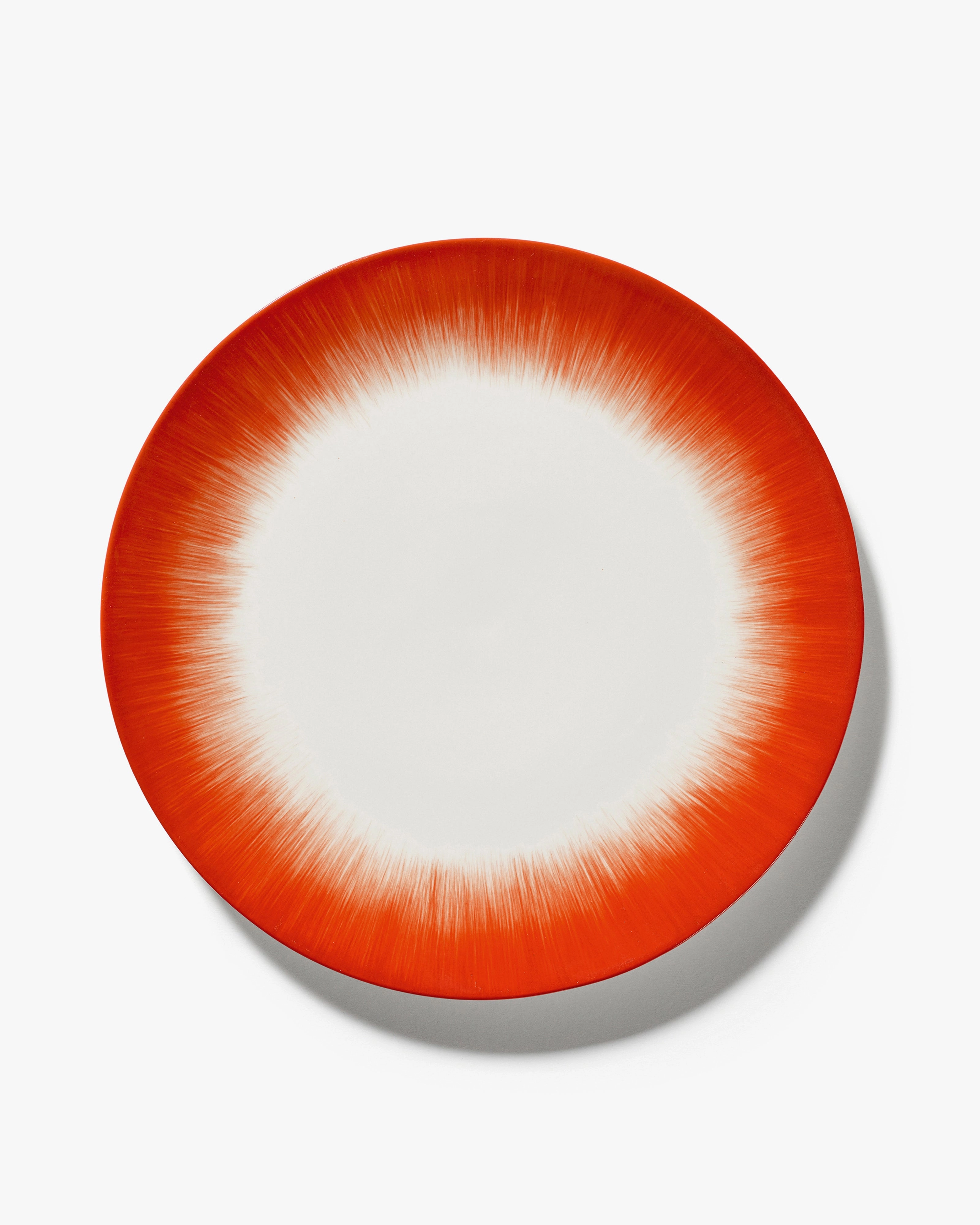 Dinner plate white/red variation 5 D Buy Dinnerware online shop