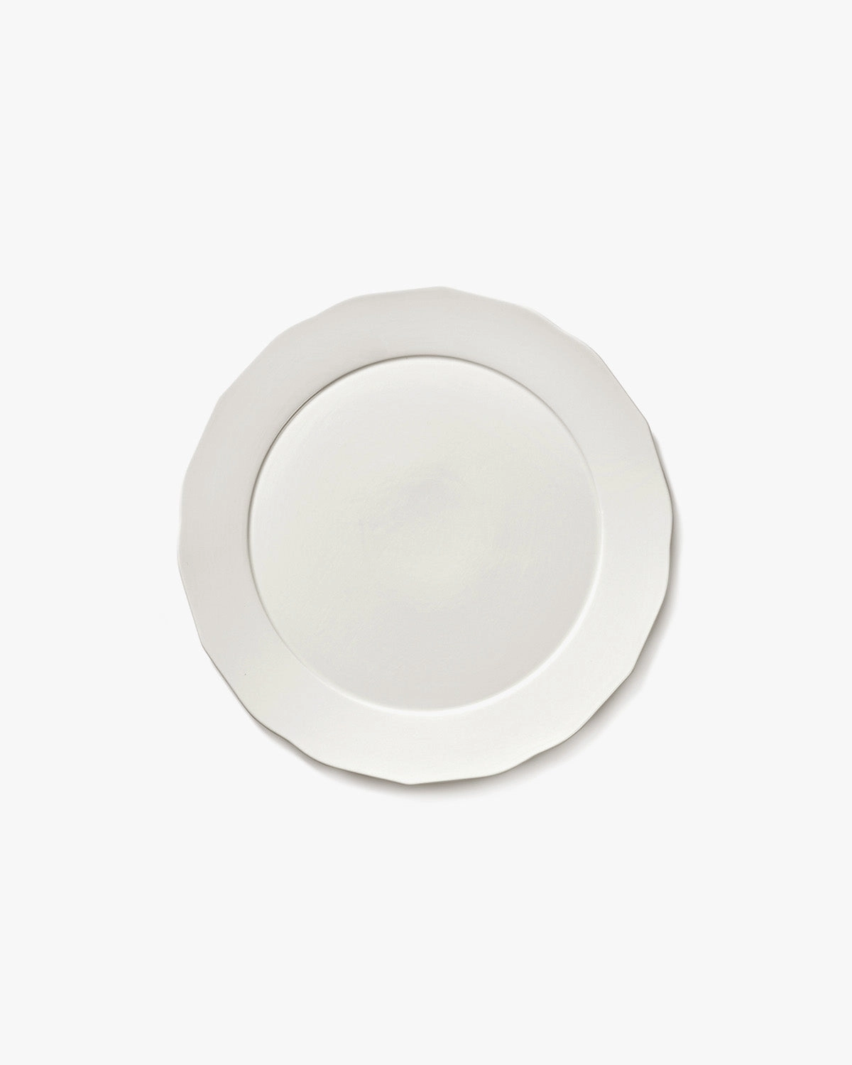 Dinner plate white Silhouette