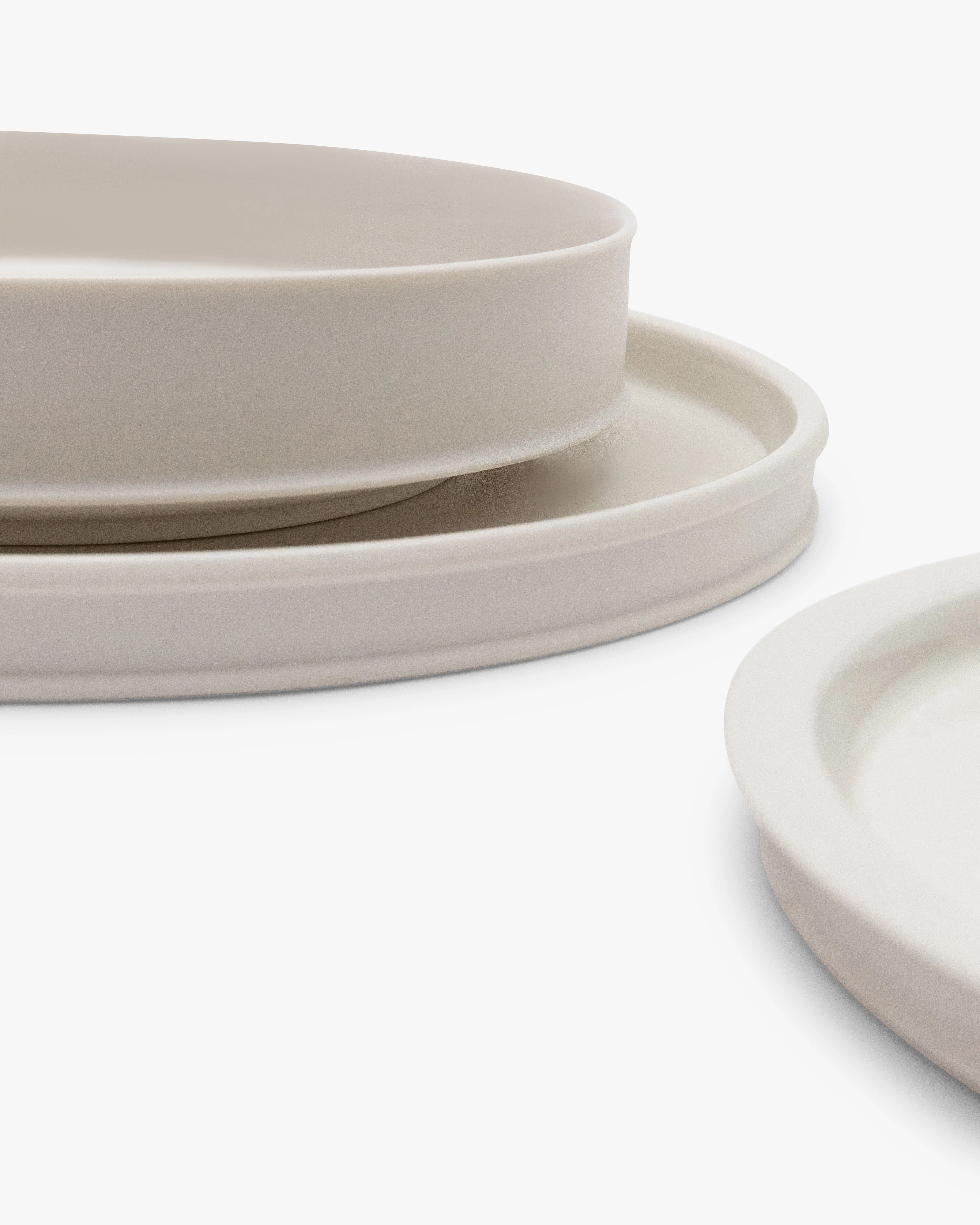 Dinner Set 12 pieces alabaster dune
