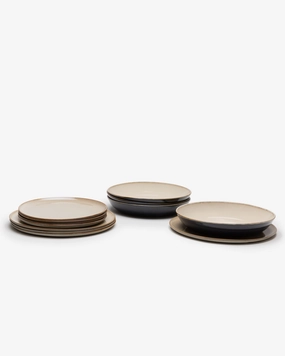 Dinner Set 12 pieces misty gray Terres de rves Buy Dinnerware online shop