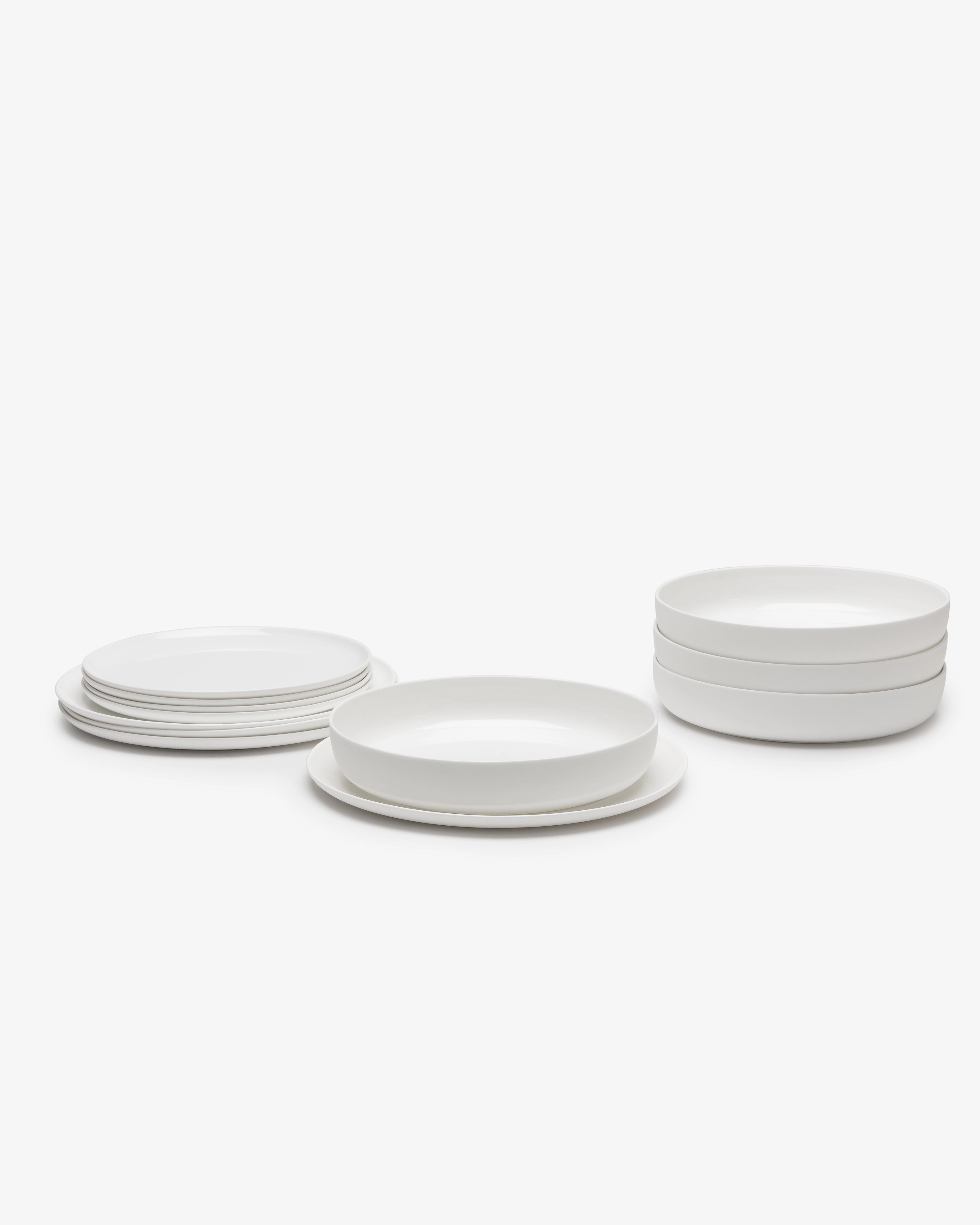 Dinner Set 12 pieces white Base Buy Dinnerware online shop
