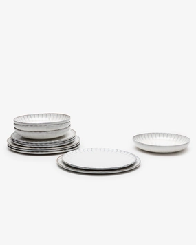 Dinner Set 12 pieces white Inku Buy Dinnerware online shop