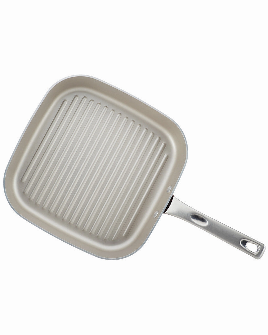DISCONTINUED Ayesha Curry Home Collection Porcelain Enamel Nonstick Square Grill