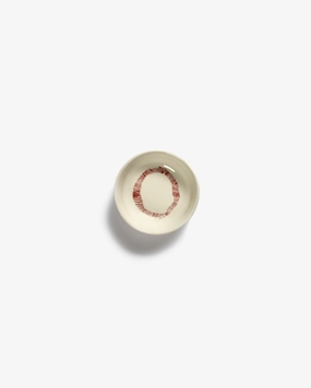 Dish XS white swirl - red stripes Feast Buy Dinnerware online shop