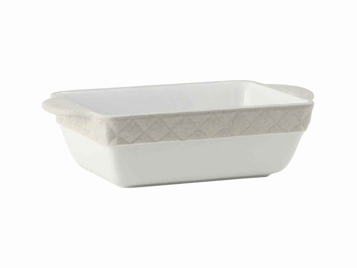 DisplayTux Casserole Rectangular 1-1/2qt 11"(9" w/o handle)x6"x3", 2 Pieces Bakeware online promo