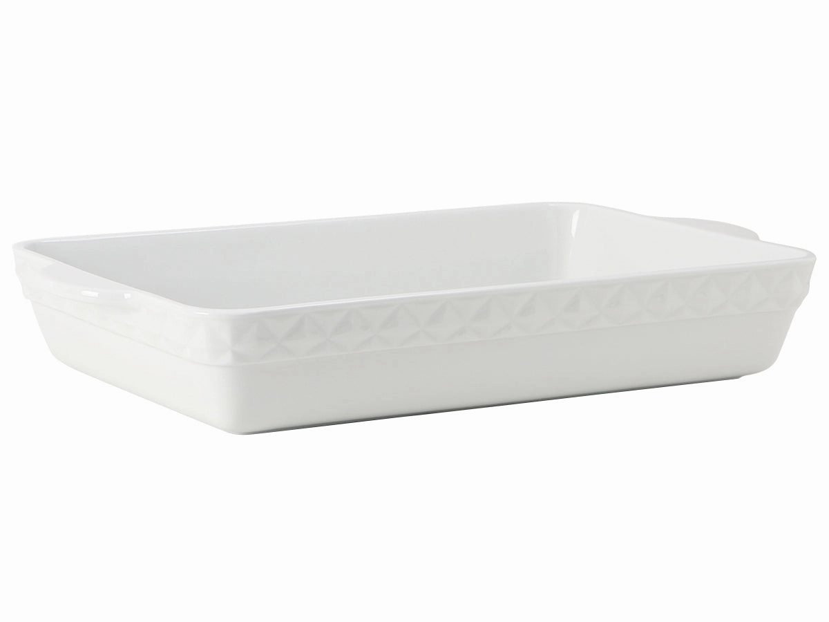 DisplayTux Casserole Rectangular 6-1/4qt 18-1/2"(16-1/2" w/o handle)x11"x3", 2 Pieces Bakeware online promo