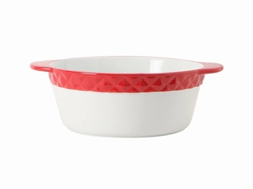 DisplayTux Casserole Round 3-1/2qt 12"(10" w/o handle)x4", 2 Pieces Bakeware online promo