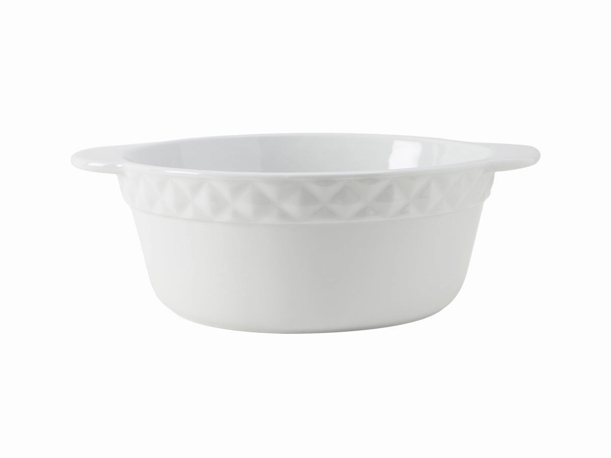 DisplayTux Casserole Round 3-1/2qt 12"(10" w/o handle)x4", 2 Pieces Bakeware online promo
