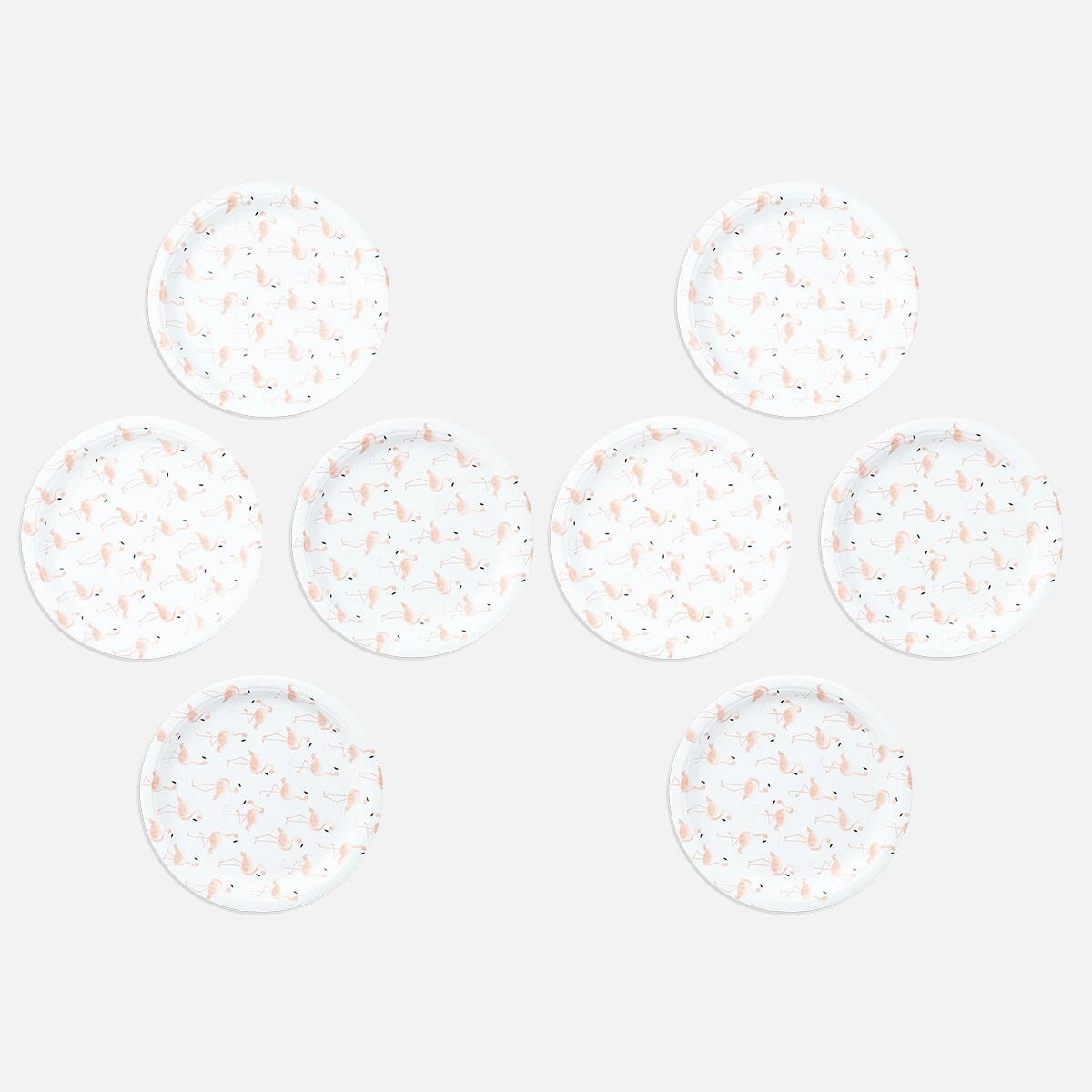 Disposable plates. 8 pcs