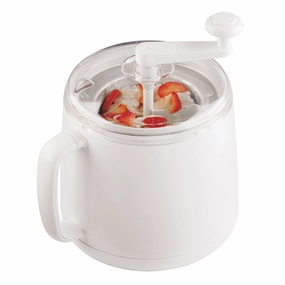 Donvier 837450 Manual Hand Crank Ice Cream Maker, 1 Quart, White Cooking Tools & Accessories mega discount