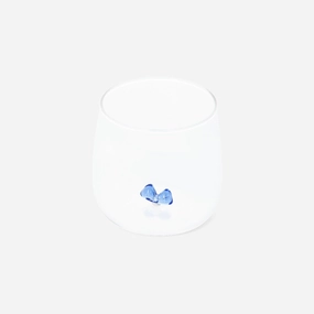 Drinking glass with embossed bow - 480 ml Kitchen Tableware at affordable prices